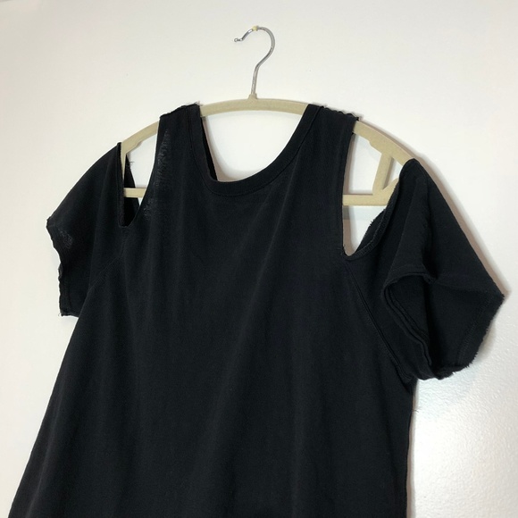NWT Free People Taurus Tee Cold Shoulder Top Sm - Picture 3 of 6